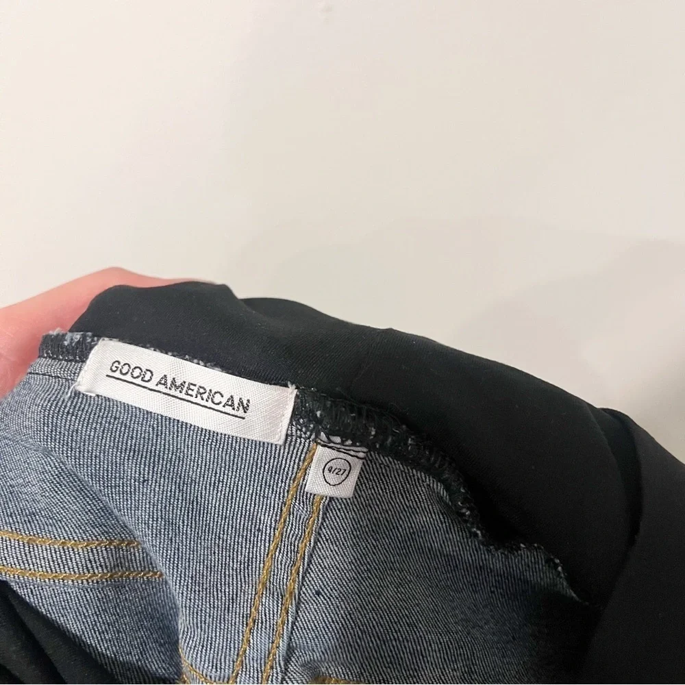 Good American The Homestretch Maternity Jeans Blue227